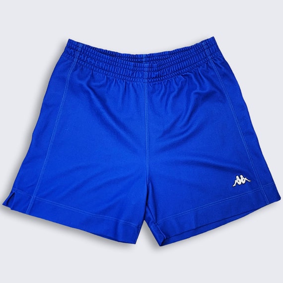 Kappa Vintage 90s Blue Shorts - Athleisure Sports Wear - Made in Italy - Size Men's Extra Large - FREE SHIPPING