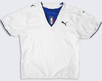 Italy Vintage Y2K Puma Soccer Jersey