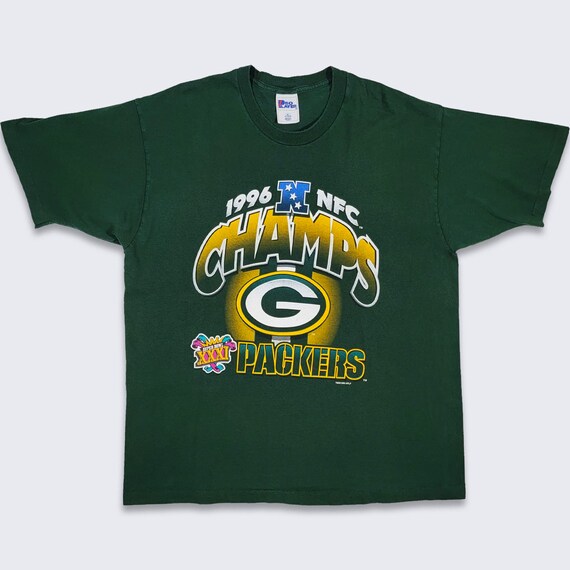 Green Bay Packers Vintage 90s Super Bowl T-Shirt Single - Etsy 日本