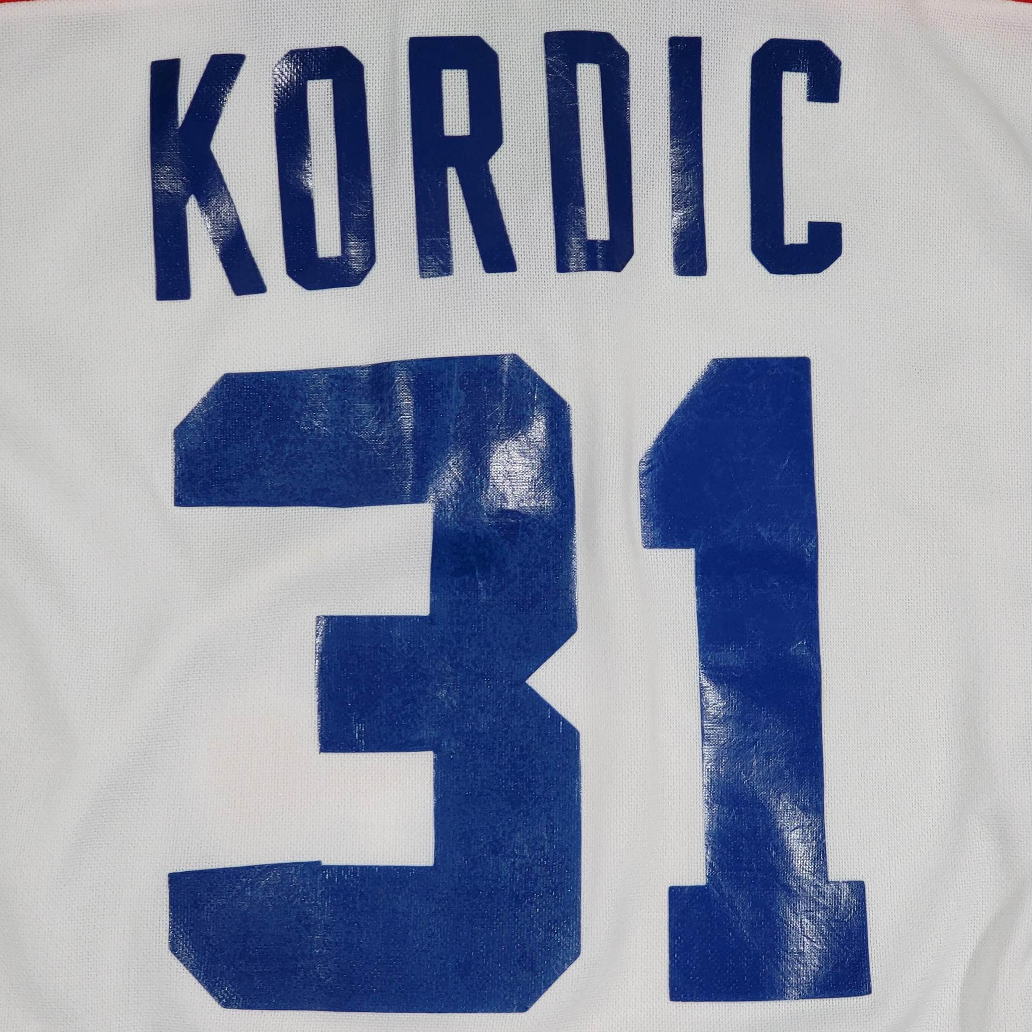 Montreal Canadiens Vintage 80s John Kordic CCM Hockey Jersey 