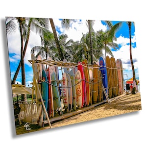 Waikiki Surf Club: Capturing the Vibrant Spirit of Waikiki Beach, Oahu, Hawaii – A Journey Through Surf Culture and Scenic Ocean Views