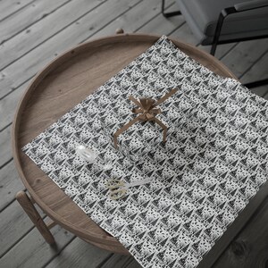 Spooky Nightmare Christmas themed gift wrap - cool / Creepy / eye catching, one of a kind wrapping paper, unique gift decor / Fantasy