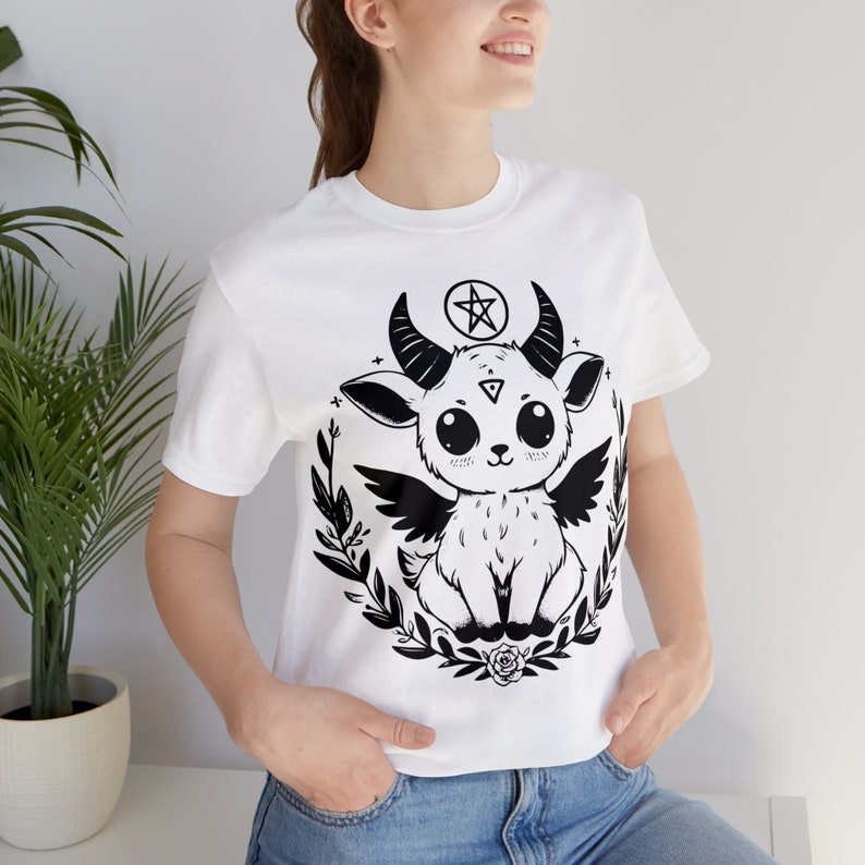 Cute Baphomet Design / SVG, PNG, JPG / Satanic / Dark Occult / Kawaii ...