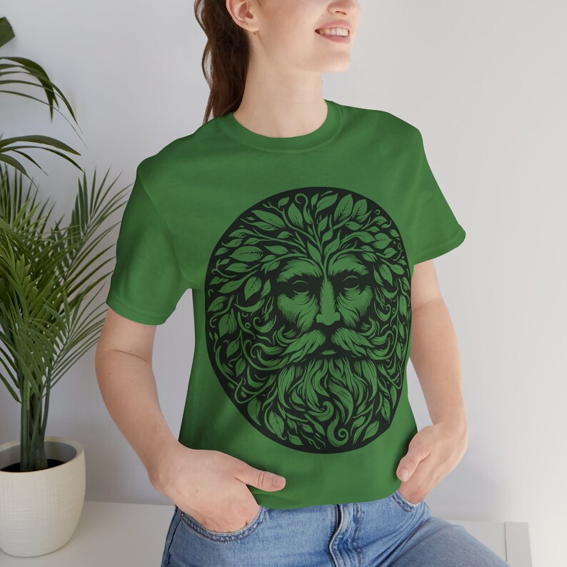 Celtic Greenman / Pagan / Irish / Design / Pattern / PNG Vector SVG AI / File for Print, Cricut, Silhouette, Laser Cut Engraving / Tattoo