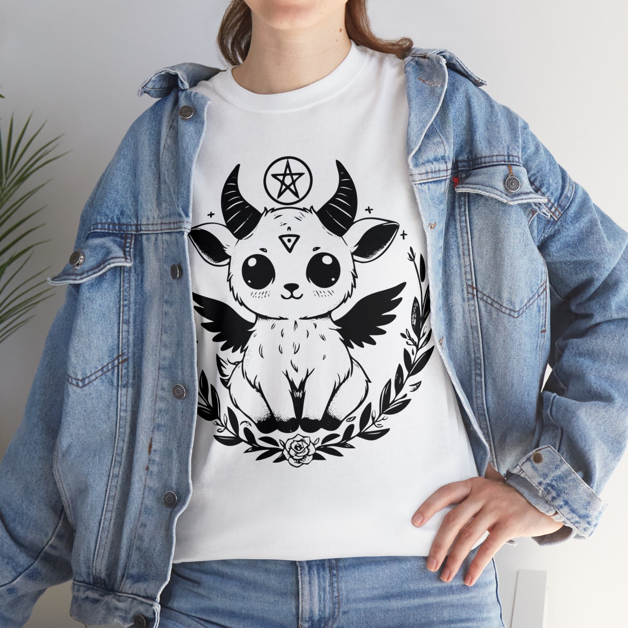 Cute Baphomet Design / SVG, PNG, JPG / Satanic / Dark Occult / Kawaii ...