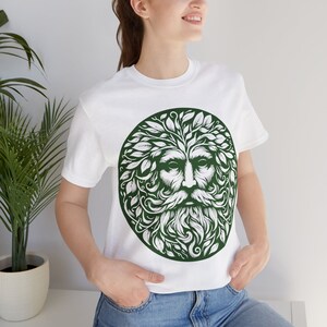 Celtic Greenman / Pagan / Irish / Design / Pattern / PNG Vector SVG AI / File for Print, Cricut, Silhouette, Laser Cut Engraving / Tattoo