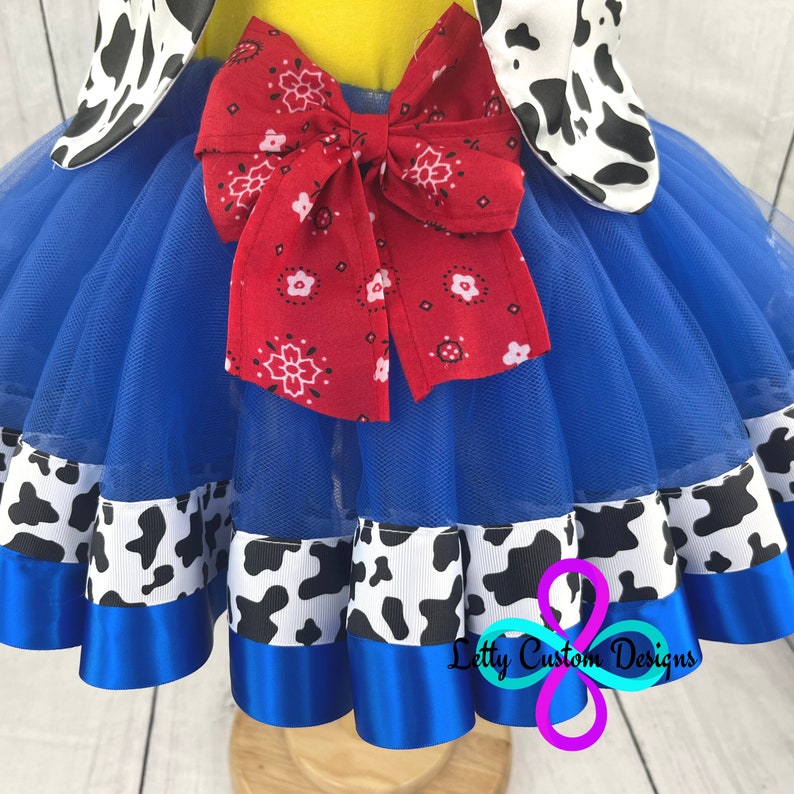 Cowgirl Costume Outfit Birthday Party Tutu Set Inspired - Etsy