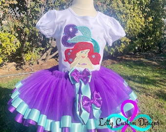 Mermaid Birthday Girl's Outfit