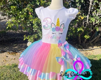 Unicorn Birthday Outfit