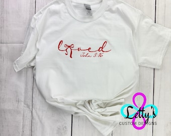 Valentines Day Gift, Christian Tee