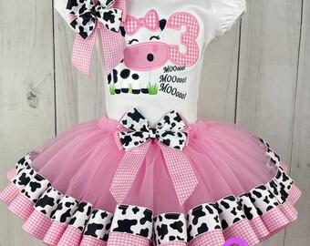 Cow Birthday Outfit