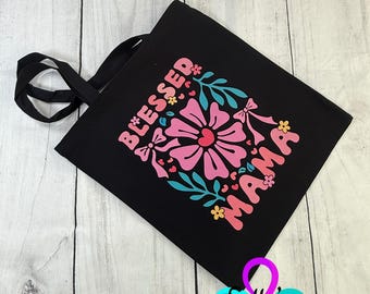Blessed Mama Tote Bag