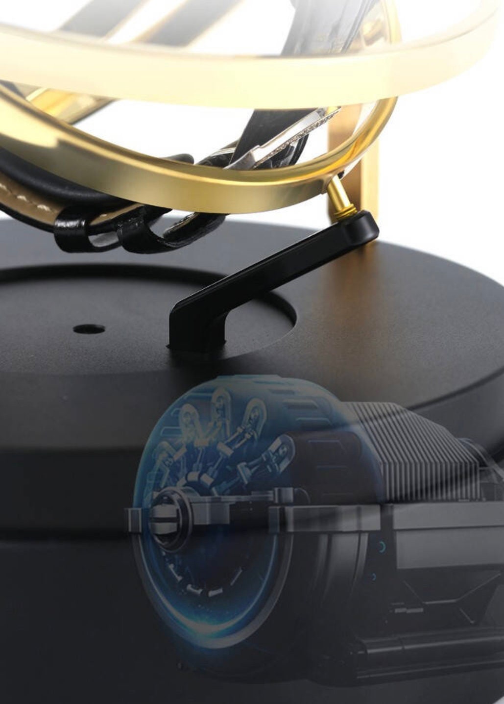 Modern Design Automatic Rotation Single Gyro Watch Winder Etsy