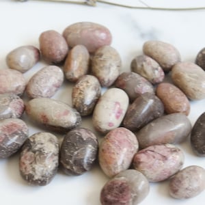 Pink Tourmaline tumbles