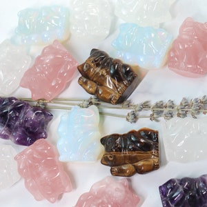 Crystal Maneki Neko Lucky Cat