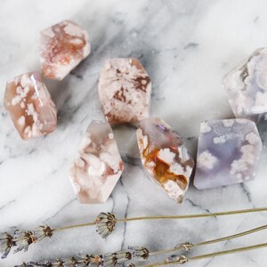 Flower Agate Mini Free Form (Size Medium)