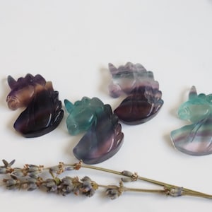 Fluorite Crystal Unicorn