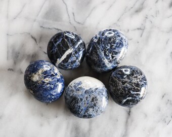 Sodalite Palm Stone