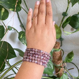 Unicorn Stone high quality Crystal Stretch Bracelet 7mm