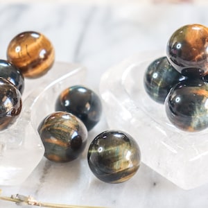 Tiger Eye Mini Sphere 22mm