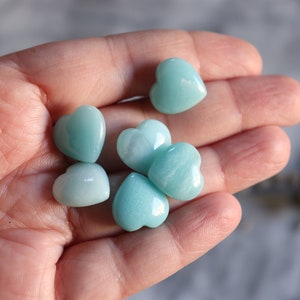 Caribbean Calcite Heart 16mm