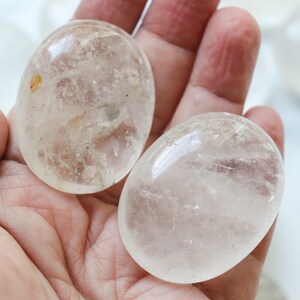 Clear Quartz Palms 48mm