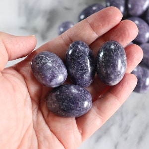 Lepidolite Tumbles