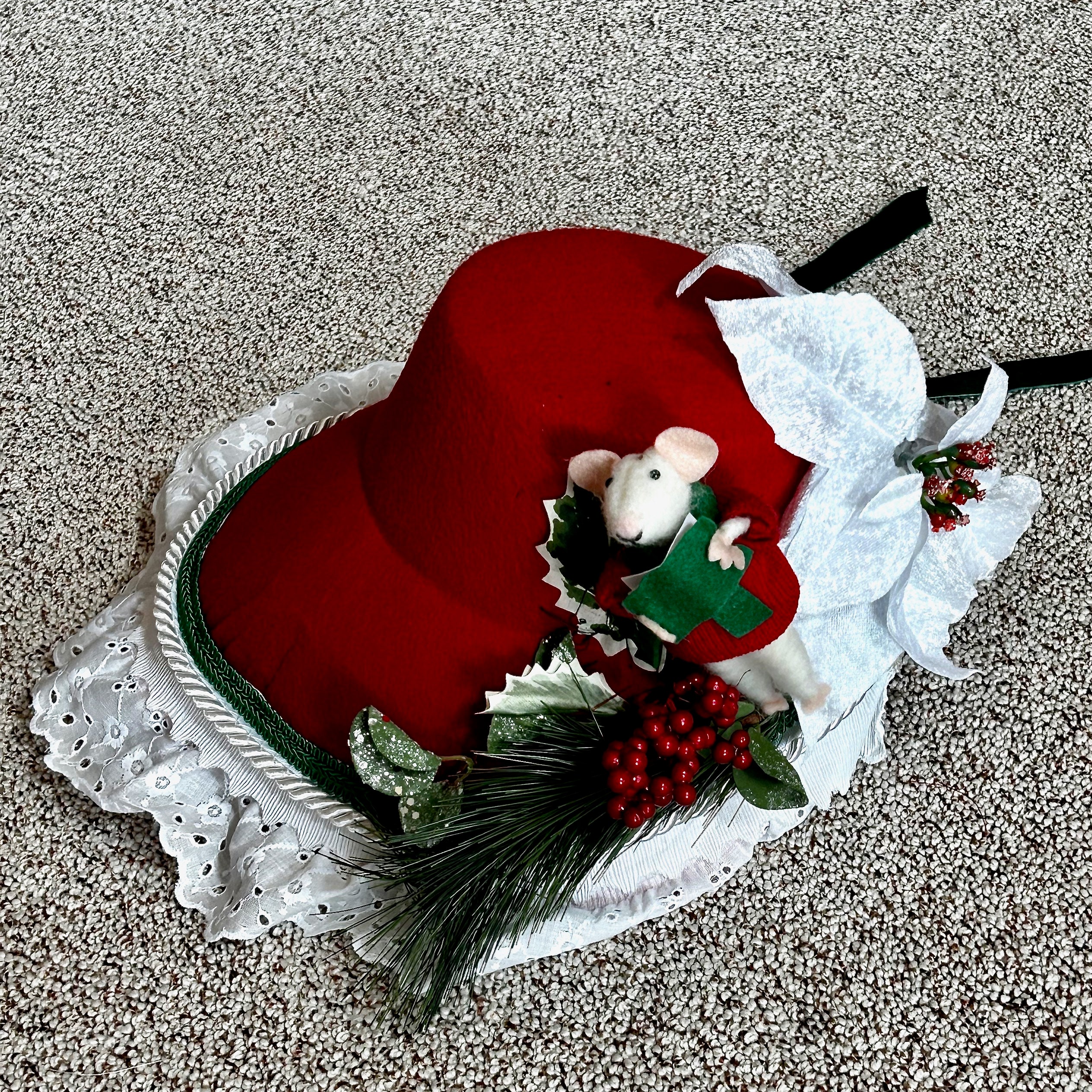 Civil War Bonnet, Dickens Christmas Bonnet, Victorian Bonnet