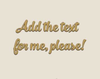 Text Personalization Add-on: Personalized Business Cards (Digital Service)