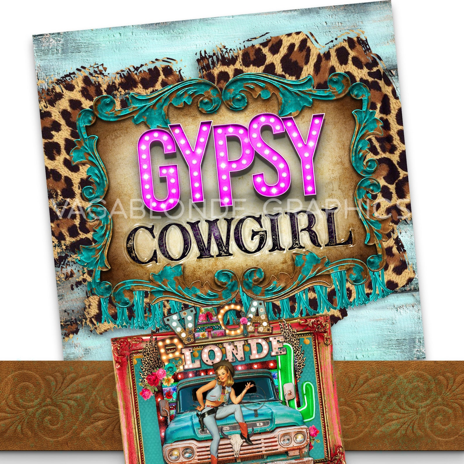 Facebook Group Banner Set Gypsy Cowgirl This | Etsy