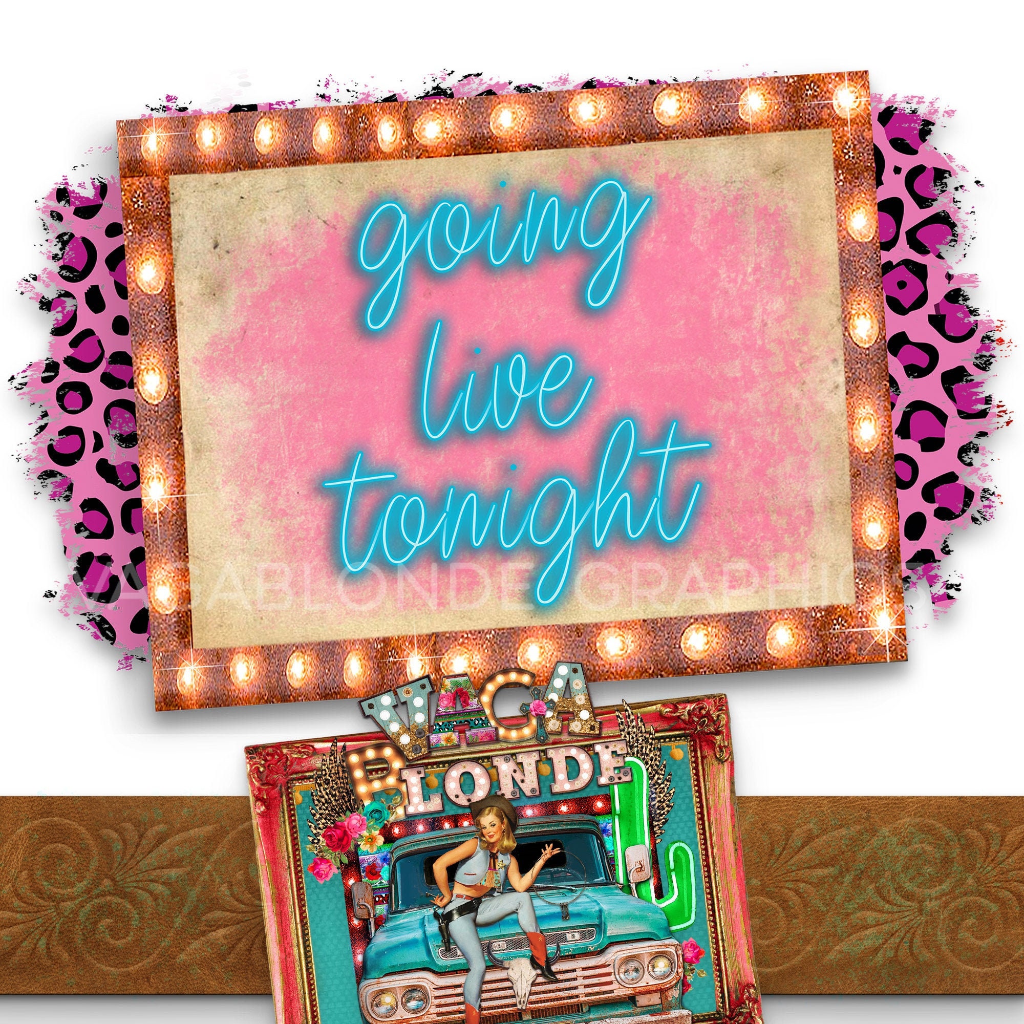 Going Live Tonight Graphic Digital Download Marquee Sale - Etsy