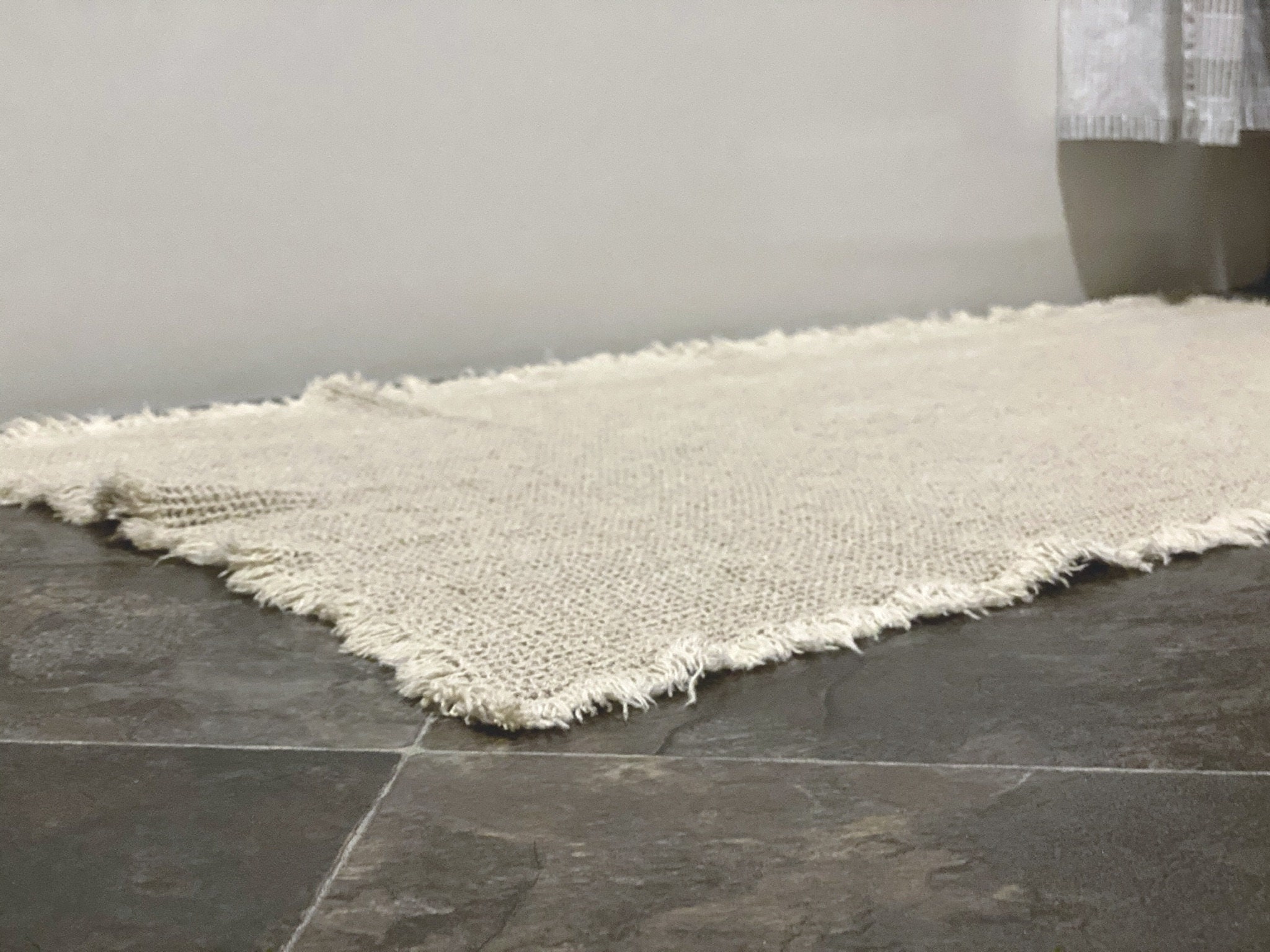 Thick Waffle Linen Bath Mat 24x 36 Made in USA Etsy