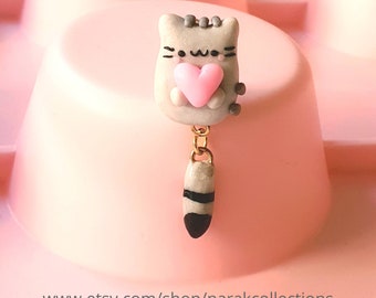 Cute Cat Pin- Cat Handmade