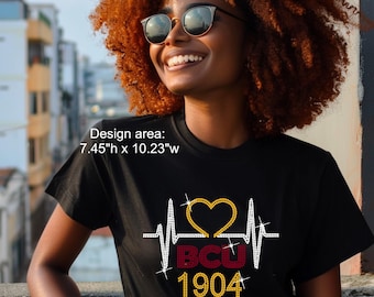 Heartbeat Bethune /1887 Strass-t-shirt!