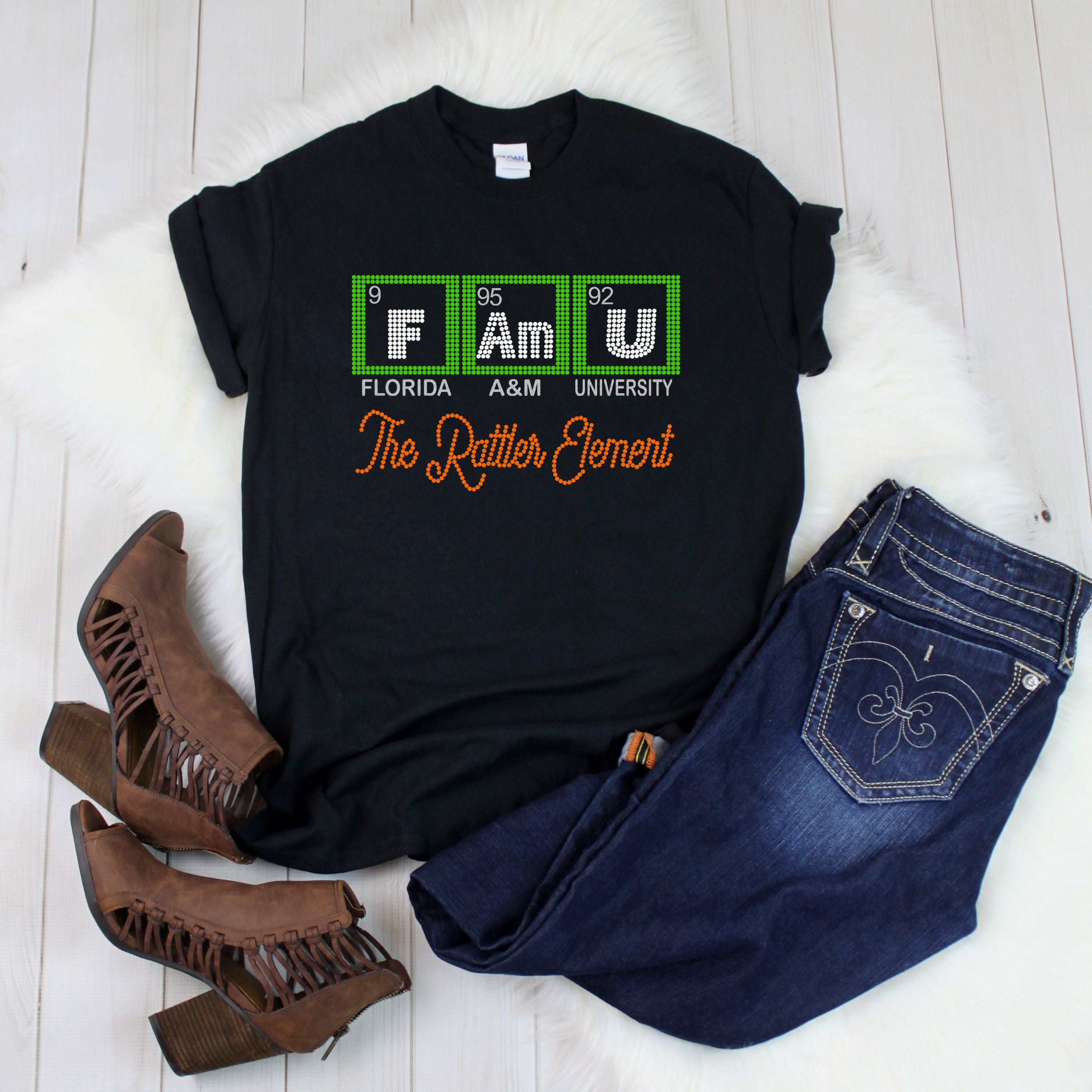 FAMU, Rattler Element, Florida A & M University, Glitter and Rhinestone ...