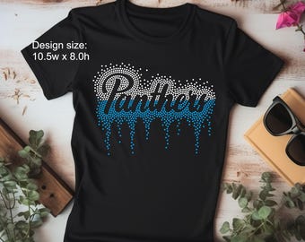 Panthers, Panthers fotboll, baseboll, strass-t-shirt