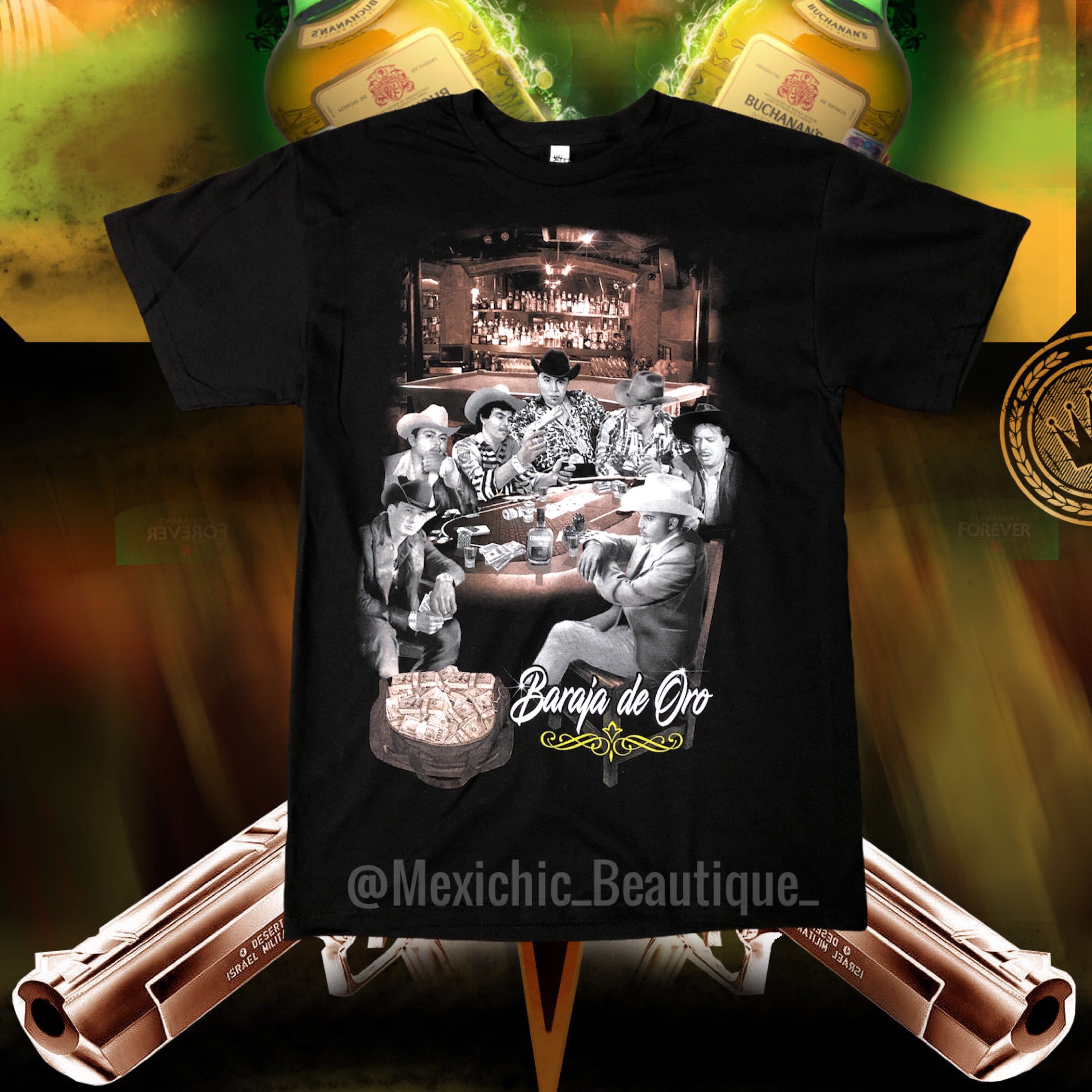 Baraja De Oro Unisex Tshirt Chalino 