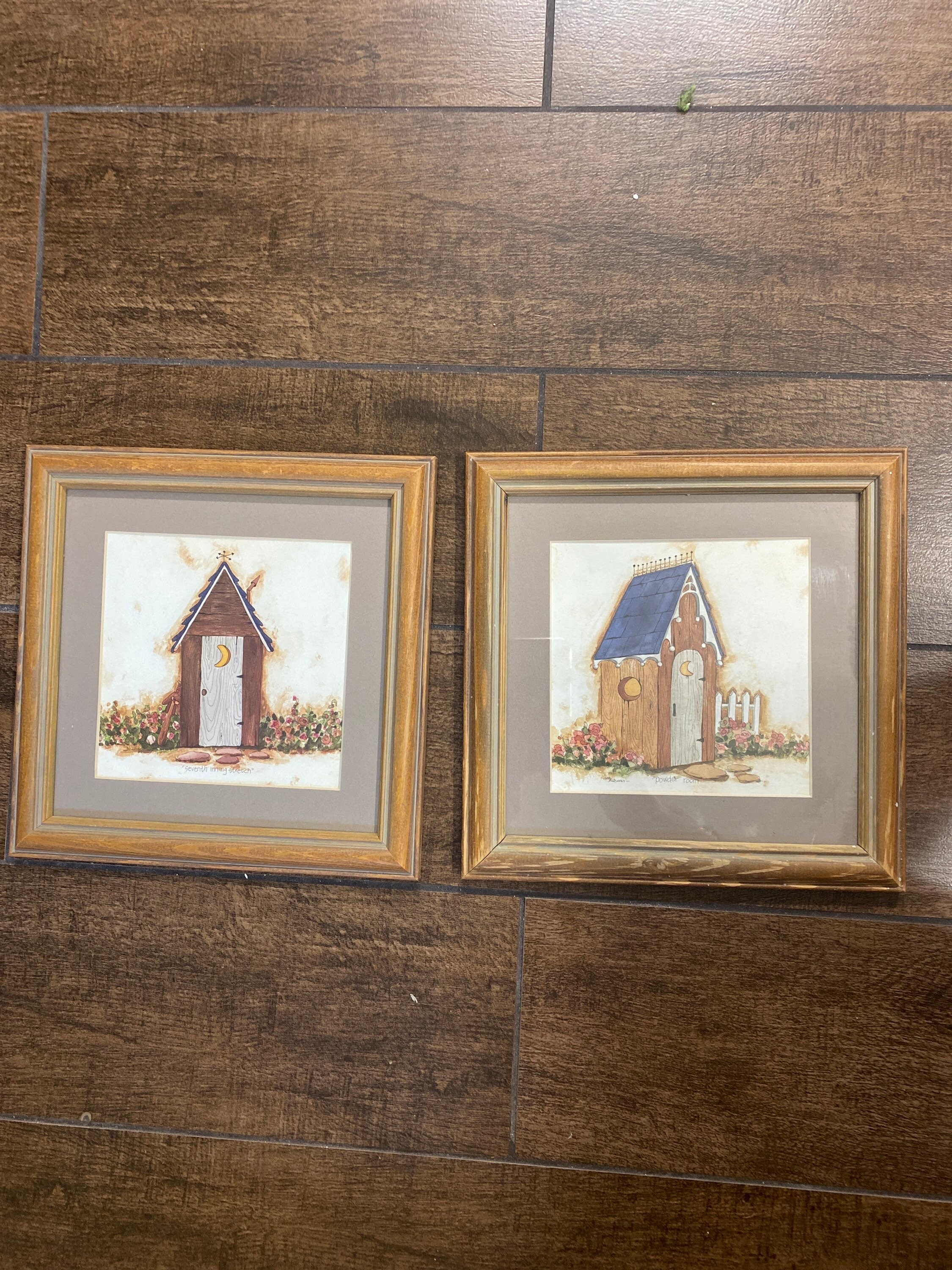 Vintage Bundle Carol Robinson Outhouse Series Print Seventh | Etsy