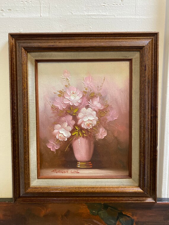 Robert Cox flowers Original Art for Sale Oil on Canvas Etsy