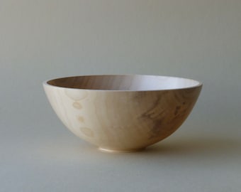 Hand Turned Poplar Bowl