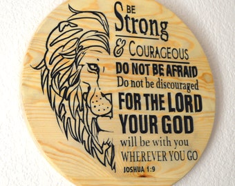 Personalized wooden round sign with your message and design handmade on 15 inches round maple wood sign in Hebrew or and English
