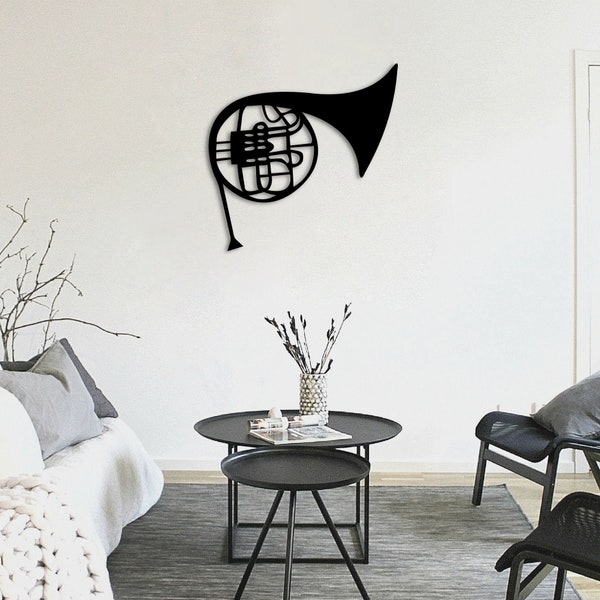 French Horn Art Etsy
