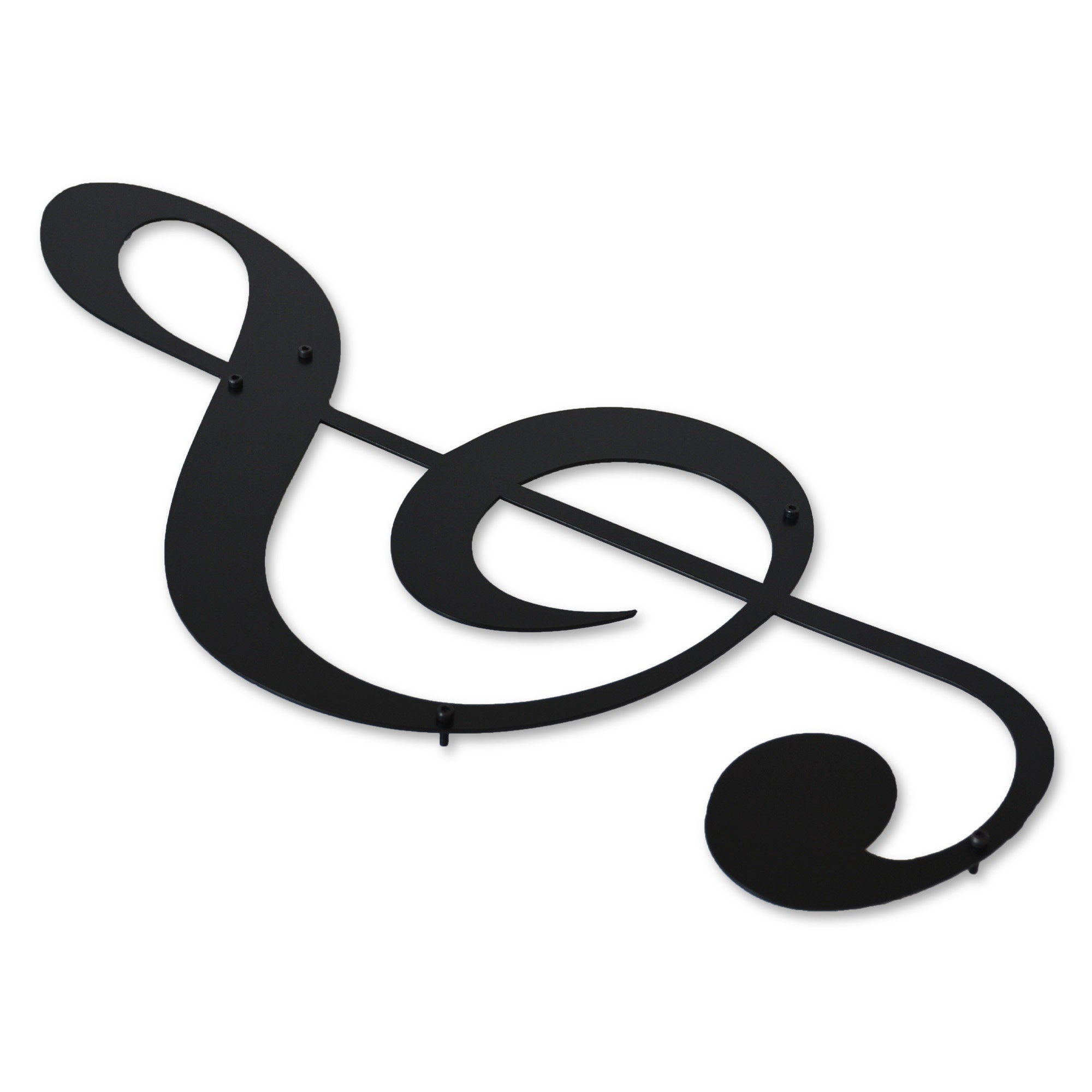 Metal Wall Art Music Treble Chef Decoration Home Decor Wall Etsy