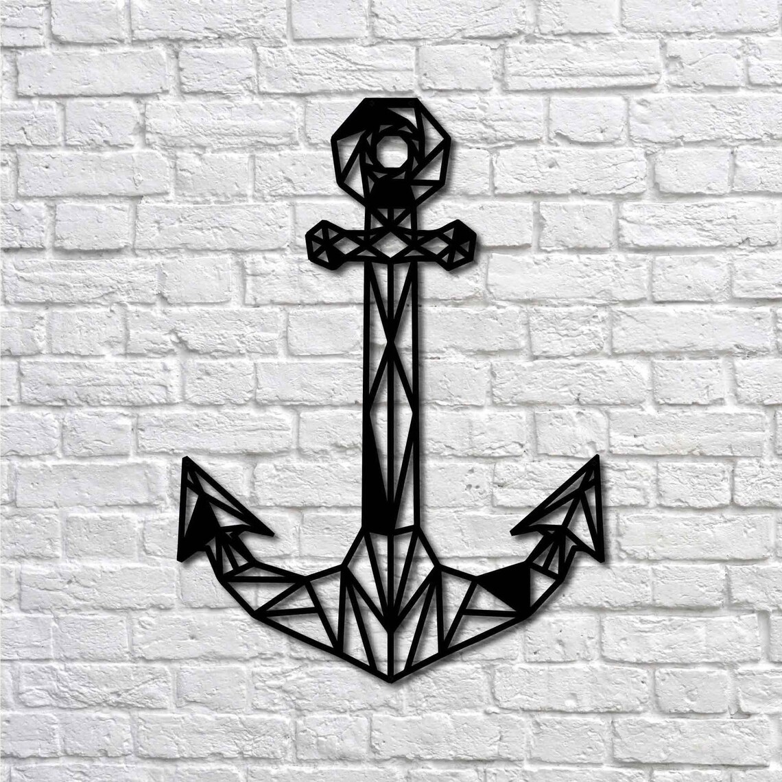 Metal Wall Art Anchor Interior Decoration Home Decor Wall Etsy
