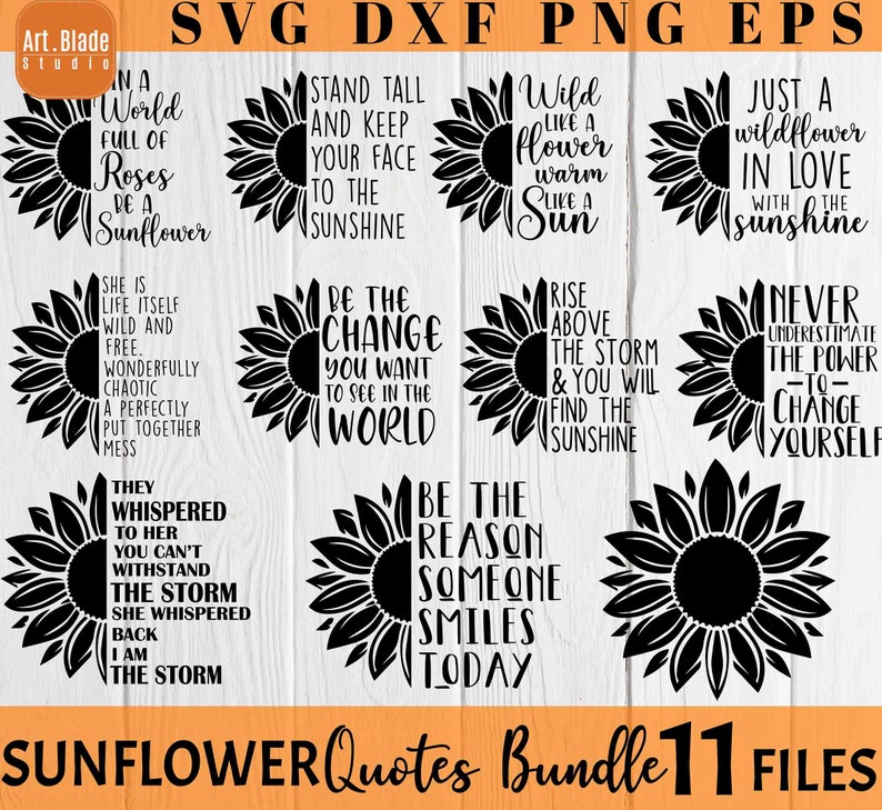 Free Free 200 Sunflower Quote Svg SVG PNG EPS DXF File