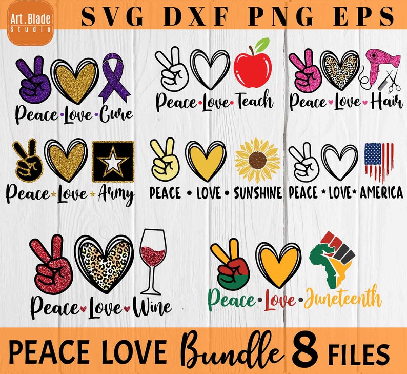 Download Free Svg Peace Love Cure Autism File For Cricut