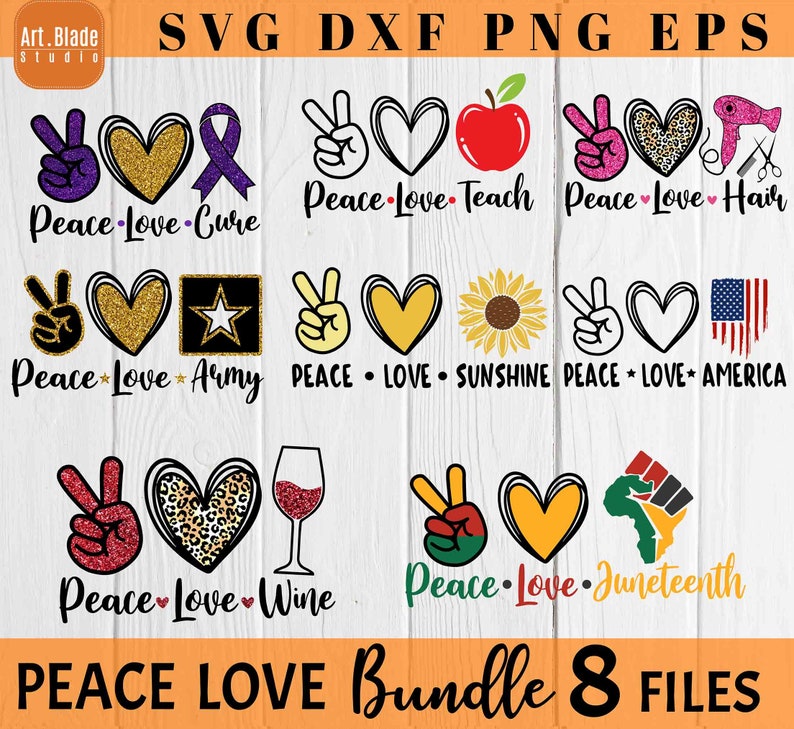 Free Free 304 Peace Love Autism Svg Free SVG PNG EPS DXF File