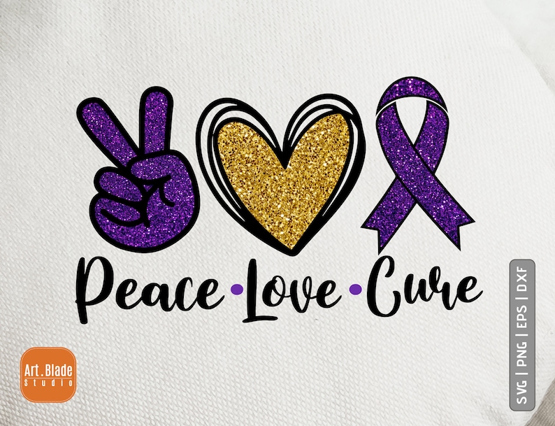 Download Peace love Cure svg png dxf Lupus svg Lupus Awareness svg ...