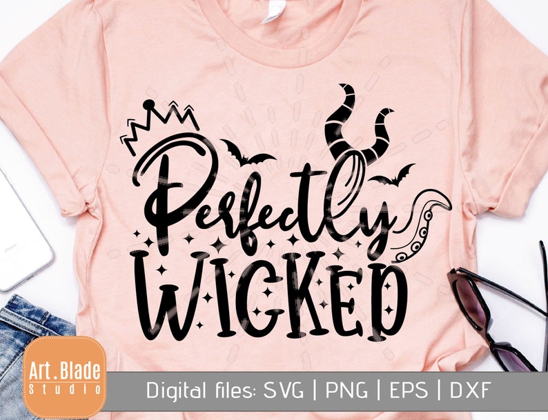 Download Perfectly Wicked SVG halloween svg fall svg Disney Chillin ...
