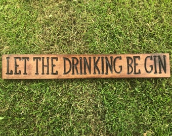 Cartello In Legno Divertente 30x40 Cm - 'Solo Ben Darten Non è Sufficiente, Bisogna Bere Birra' - Decorazione Per Sala Giochi E Birrai - 3